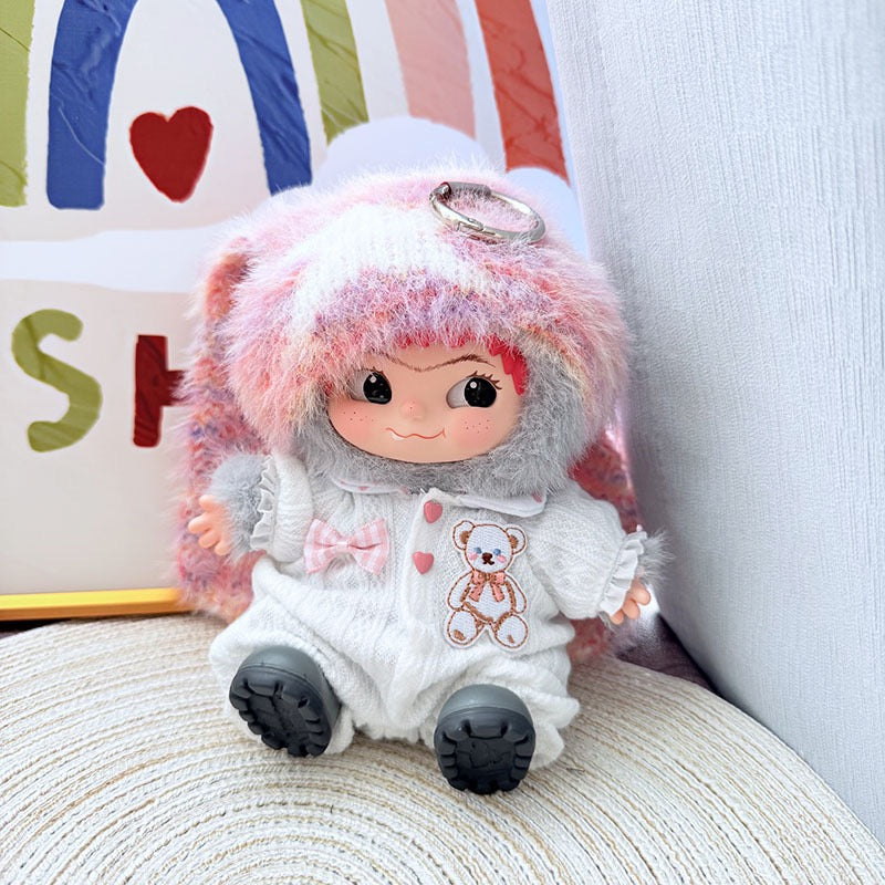 Wakuku Clothes White Bear Onesie