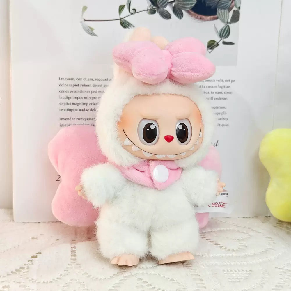 Labubu Clothes Puffy Bow Set