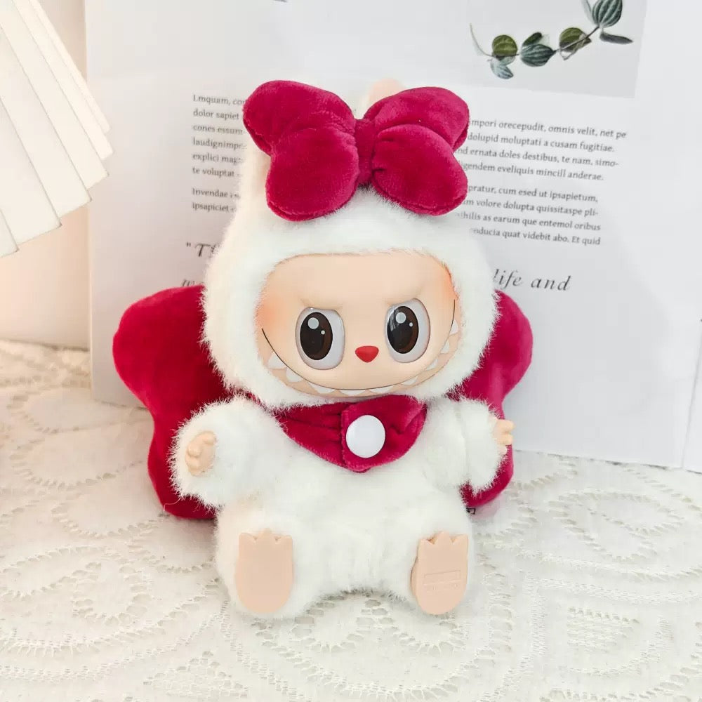 Labubu Clothes Puffy Bow Set