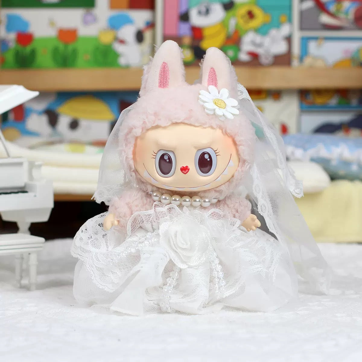 Labubu Clothes Wedding Sets
