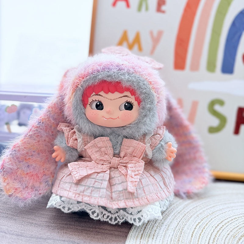 Wakuku Clothes Pink Bow Dress